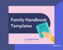 Download our free family handbook collection templates