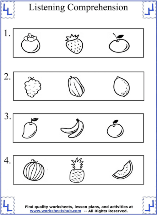 Listen Comprehension Assessment 